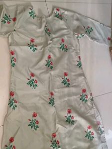 Beautiful floral pattern kurta with pant
