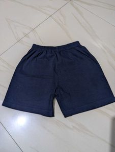 Navy Blue Kids Shorts