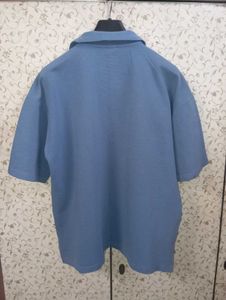 XEROBNR BOXY knitted Polo tshirt
