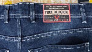 TRUE RELIGION Dark Blue Baggy Jeans