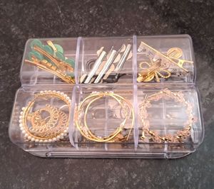 2 Layer Acrylic Jewelry Storage Box With Lid