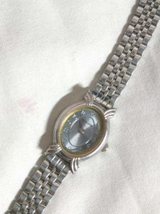 Elegant Silver Tone Watch