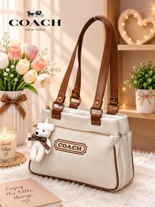 🧸 COACH Teddy Keychain Handbag 👜💖
