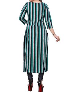 Women Striped Kurti..(New)