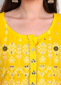 Elegant Yellow Kurta Set with Dupatta