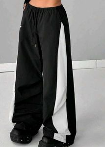 Oversized Wide Leg Track Pants