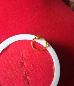 Elegant Gold shaining stone nosePin