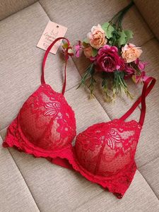 Red Lace Bra