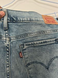 Classic Levi's Blue Denim Bootcut Jeans
