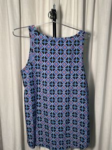 Summer Geometric Print Sleeveless Top