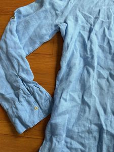 Light Blue Linen Shirt