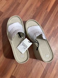 Zara Platform Slide Sandals