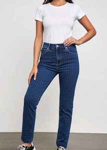 Polka Dot Jeans