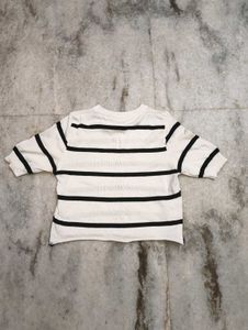 Chic Striped Knit Top