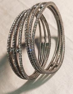 Artificial Silver Bangles