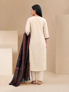 Elegant Khadi Cotton Handloom Kurta Set
