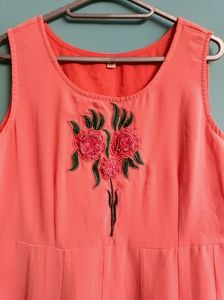 Peach Gown