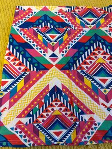 FLASH SALE @ 200 Colorful Geometric Mini Skirt