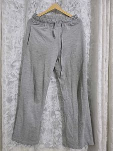 Grey Wide Leg Lounge Pants