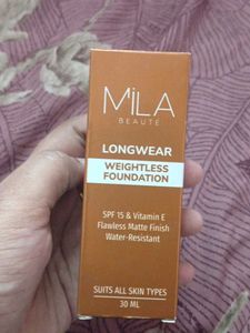 Mila Beaute Longwear Foundation
