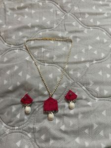 Unique Handmade Necklace & Earring Set
