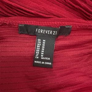Burgundy Halter Mini Dress