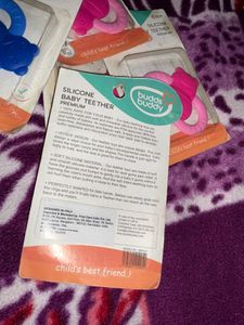Silicone baby teether