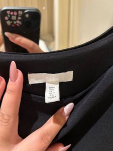 H&amp;M Classic Black Mini Dress