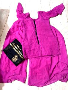 Elegant Pink Kurta Set with Dupatta