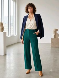 Flared Wide Leg Pants