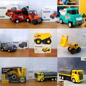 any 2 Assorted Toy Construction Vehicles
