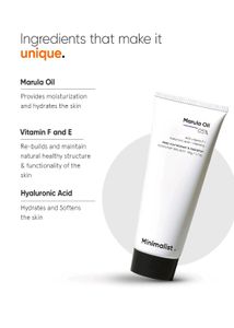 Minimalist Marula Oil Moisturizing Cream