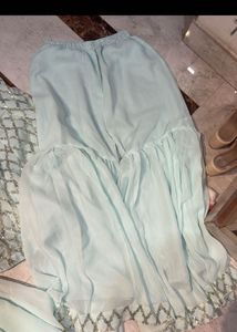 Beautiful Mint Green Kurta Set with Dupatta