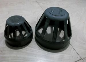 2 Drainage Waste PVC Air Cowl Vent