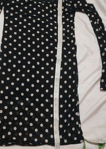 Polka Dot Bodycon Dress
