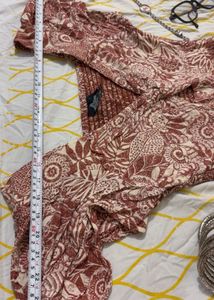 Boho Floral Print Dress