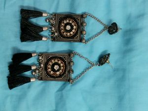 Boho Tassel Earrings Set