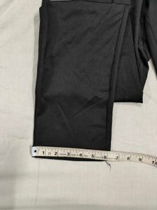 Stretchable Black Track Pants