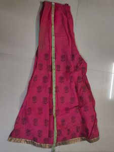 BIBA HALDI KURTI PLAZZO SET