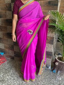 Kashidar Work Saari