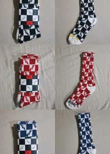 3 Chrome Hearts Checkerboard Socks Large