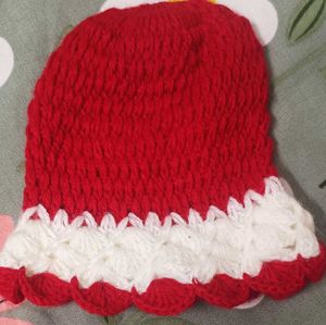 Baby Girl Woolen Frock Set