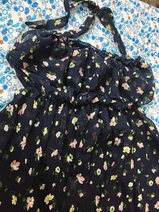 Chic Floral Off-Shoulder Dress