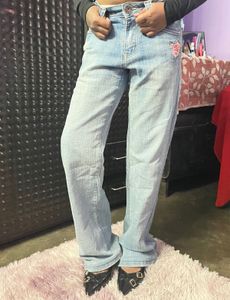 y2k low rise bootcut jeans