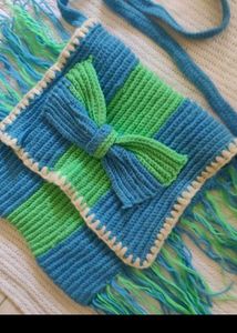 Handmade Crochet Sling Bag