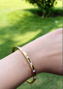 Anti-Tarnish Gold Kada Bracelet