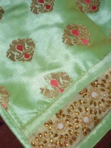 sleeveless mesh kurti and patiala salwar