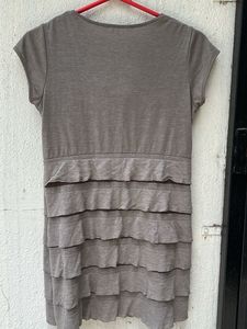 Stylish Tiered Short Sleeve Dress