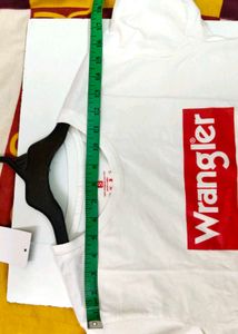 Wrangler White T-Shirt - Size S