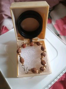 Unique Rudraksha and Bangle Set for new born